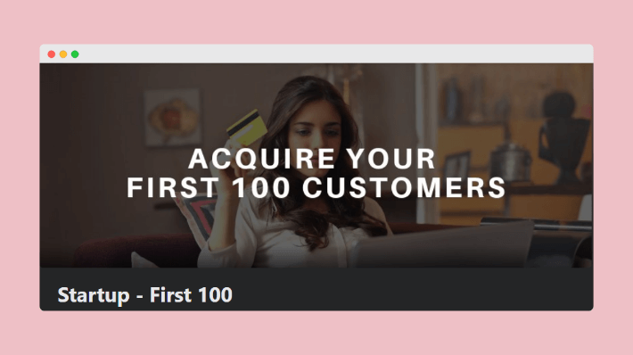 ภาพเฟสบุ้คกรุ้บ First 100 customers