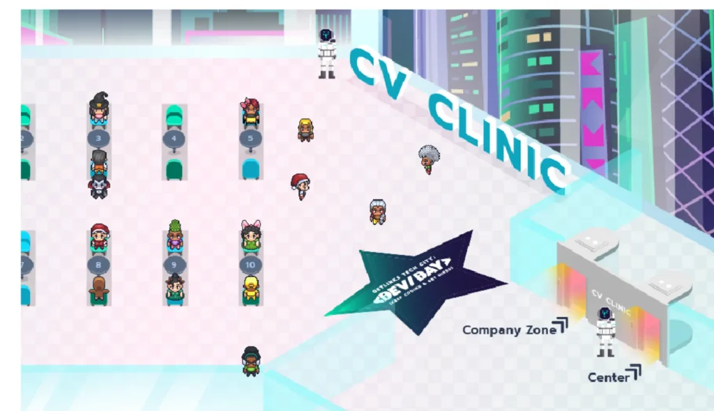 โซน CV Clinic ในงาน GetLinks Tech City