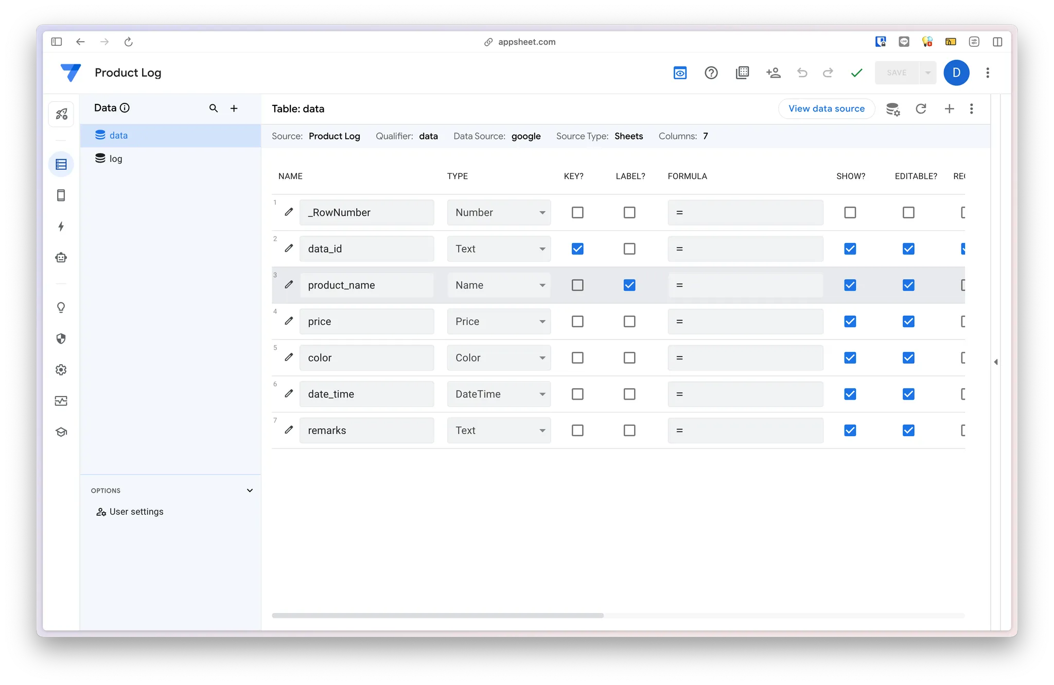 [Workshop] สร้าง History Log แอป ฯ บันทึกการแก้ไขข้อมูลด้วย AppSheet ...